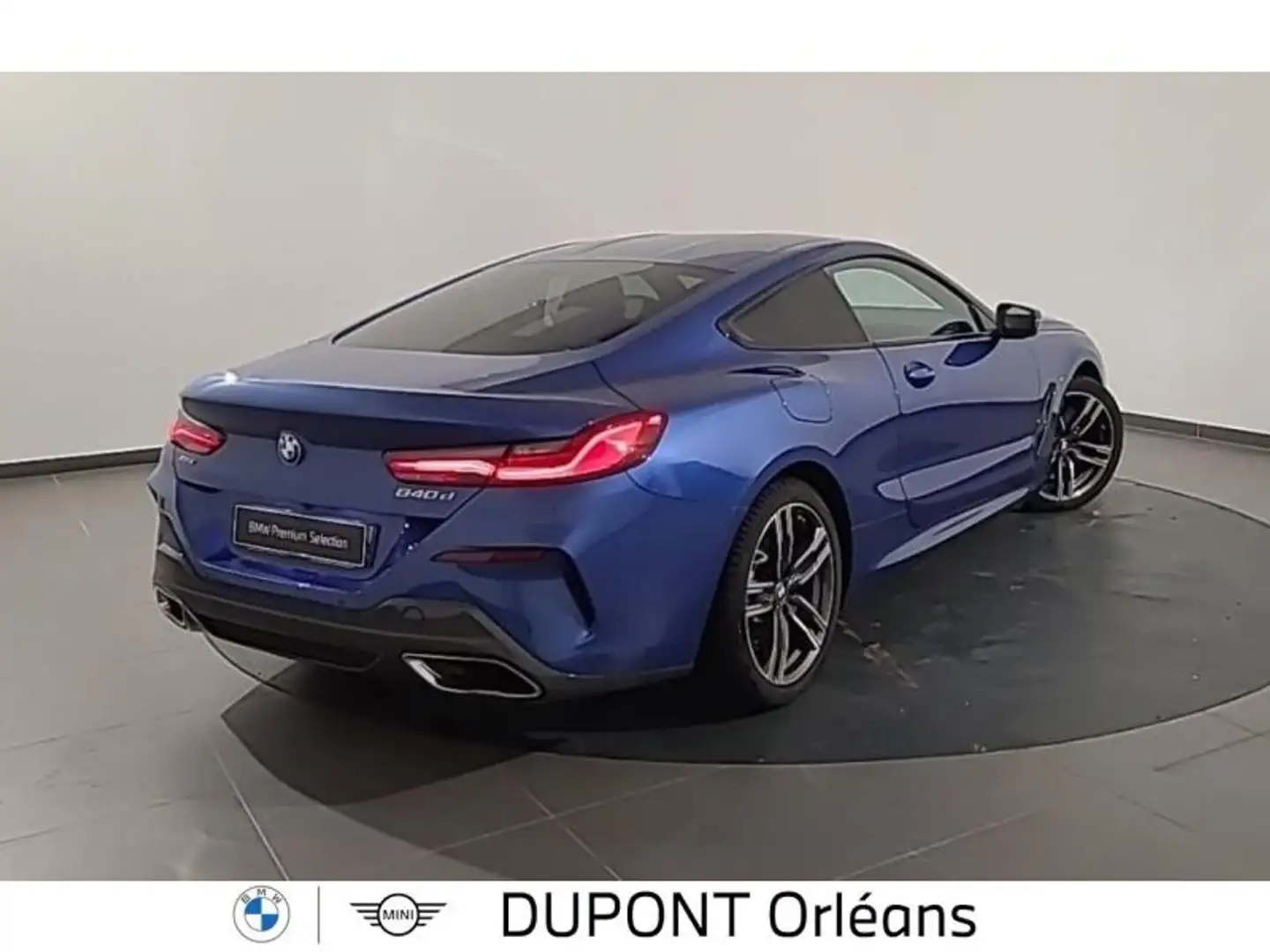 BMW 840 840dA xDrive 340ch M Sport Bleu - 2