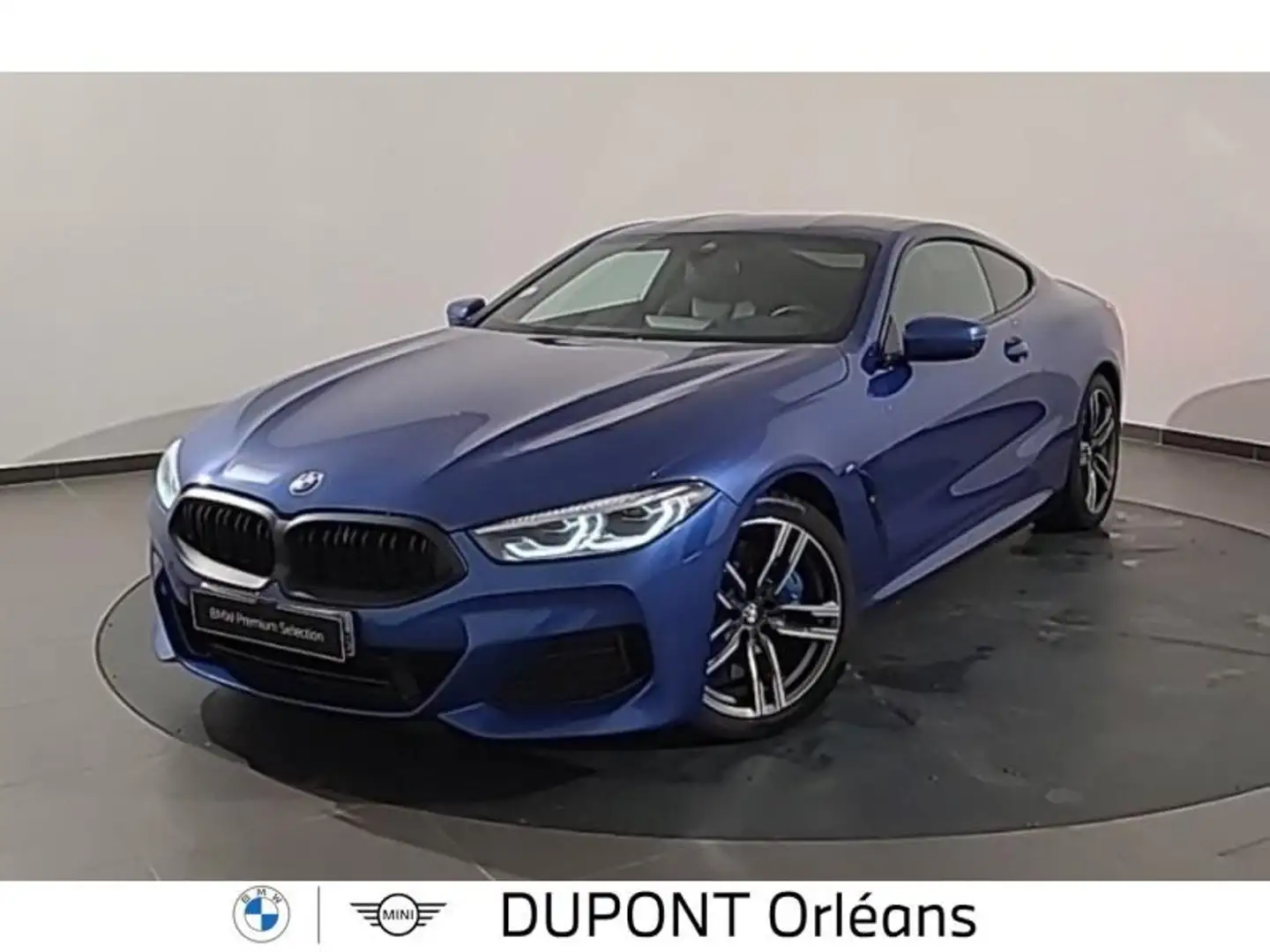 BMW 840 840dA xDrive 340ch M Sport Bleu - 1