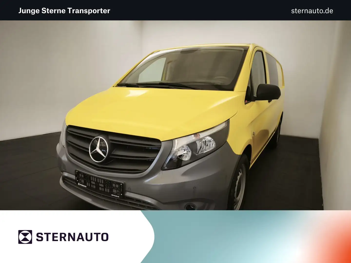 Mercedes-Benz Vito Vito 116 KA/EL Autom. DAB Klima Kamera  Pro BC/NSW Gelb - 1