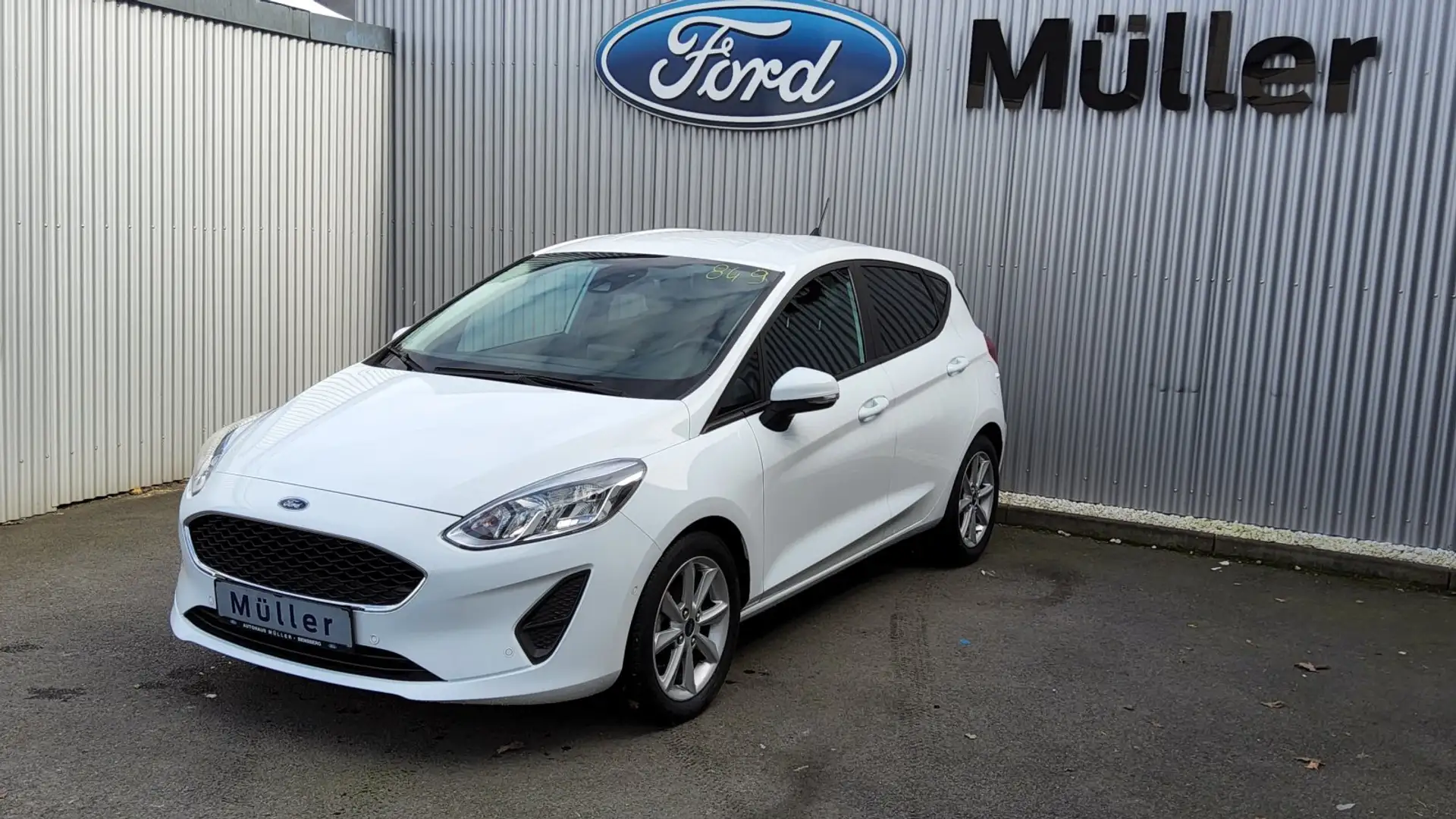 Ford Fiesta 1.0 EcoBoost Cool & Connect*Klima*DAB*Navi*Winterp Wit - 1