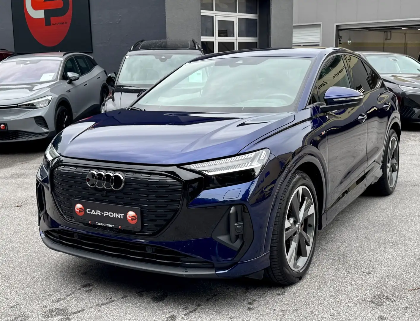 Audi Q4 e-tron Q4 Sportback 50 quattro 82kWh S-Line innen+außen Blau - 1