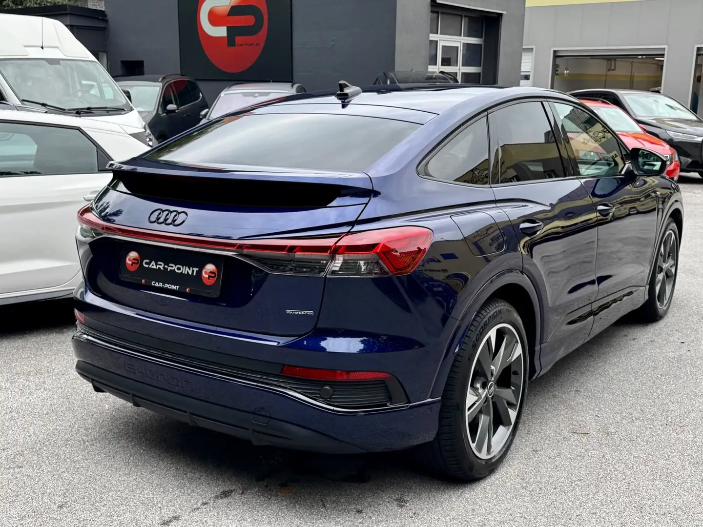 Audi Q4 e-tron Q4 Sportback 50 quattro 82kWh S-Line innen+außen Blau - 2