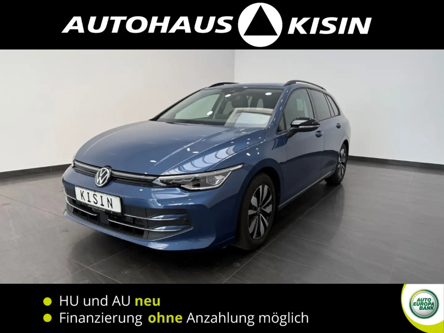 Volkswagen Golf VIII Variant 1.5 eTSI DSG GOAL /AHK /CAM /NAVI /LE Blau - 1