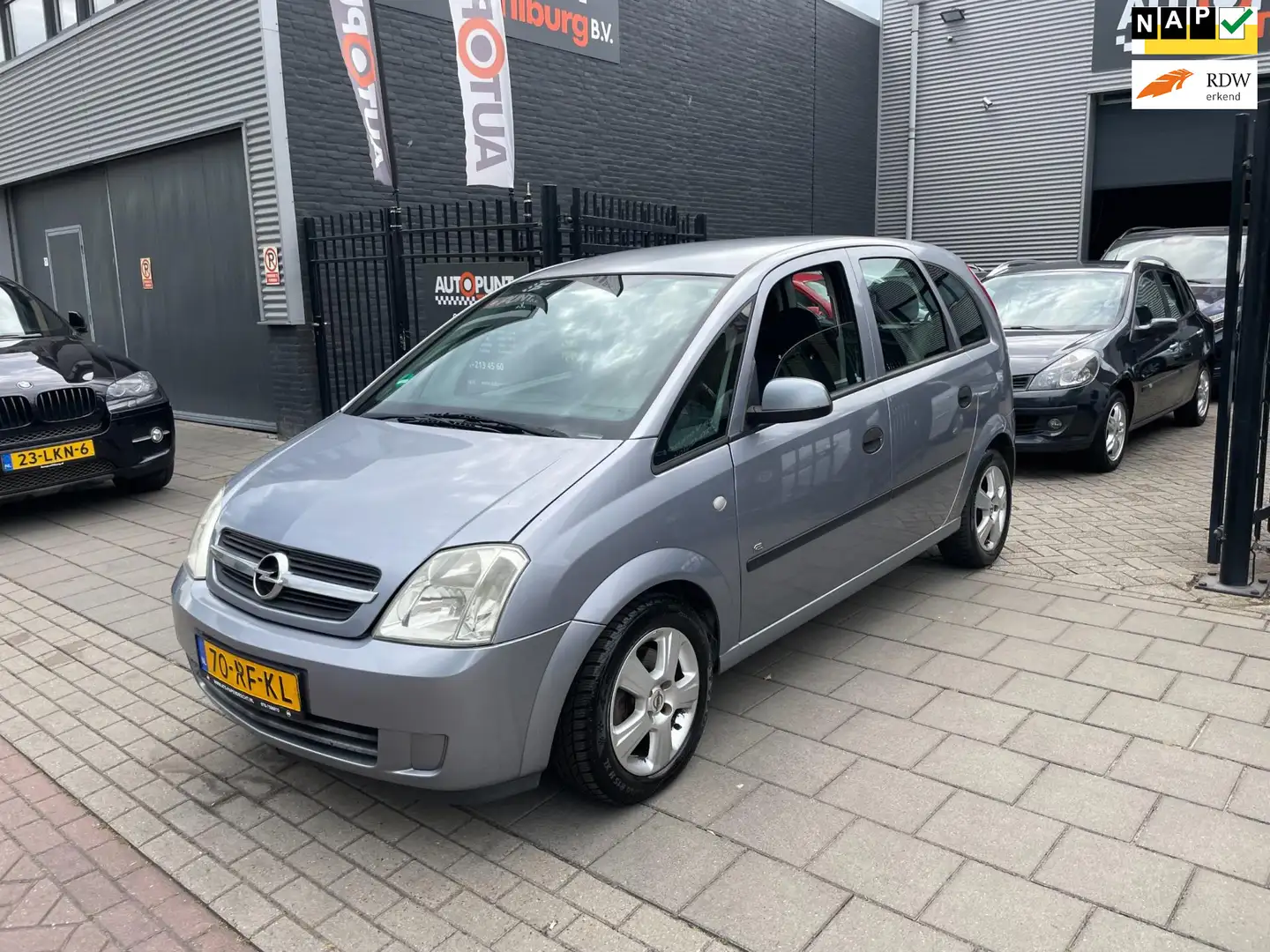 Opel Meriva 1.6-16V Maxx Cool 3e Eigenaar! Airco NAP APK Gris - 1
