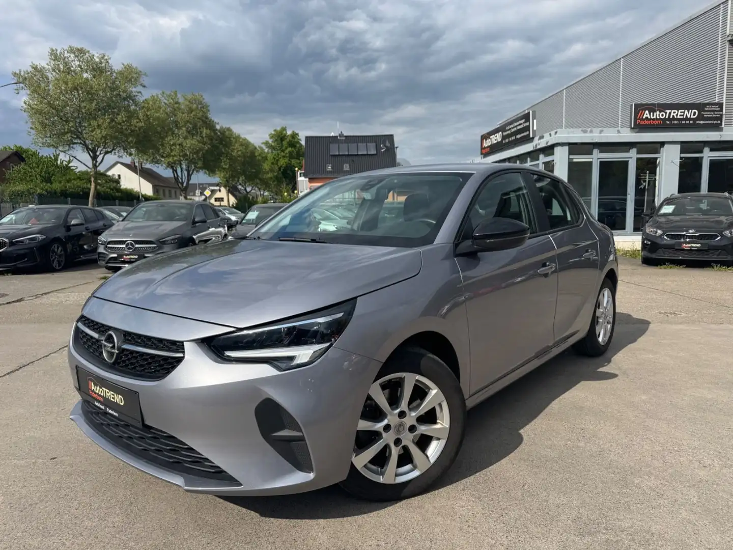 Opel Corsa F Edition*Automatik*CarPlay*LED*PDC Gris - 1