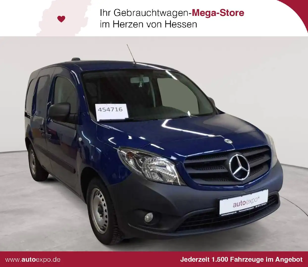 Mercedes-Benz Citan Citan 109 CDI lang Klima AHK PDC Blau - 1