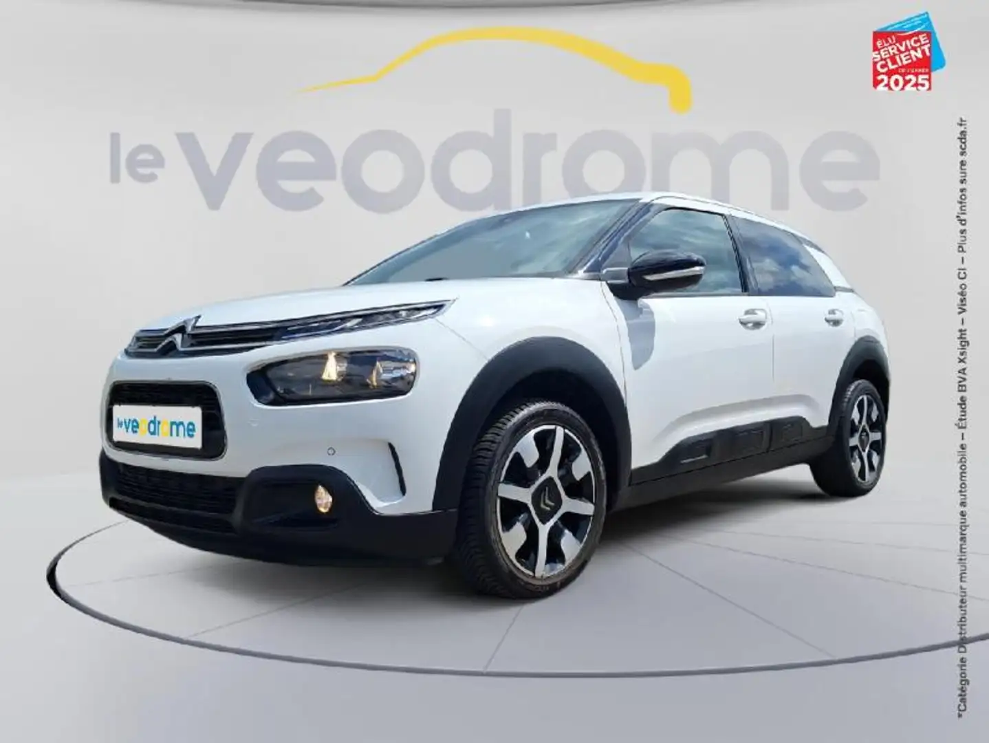 Citroen C4 Cactus PureTech 110ch S/S Shine E6.d 6cv GPS Camera Carpl White - 1