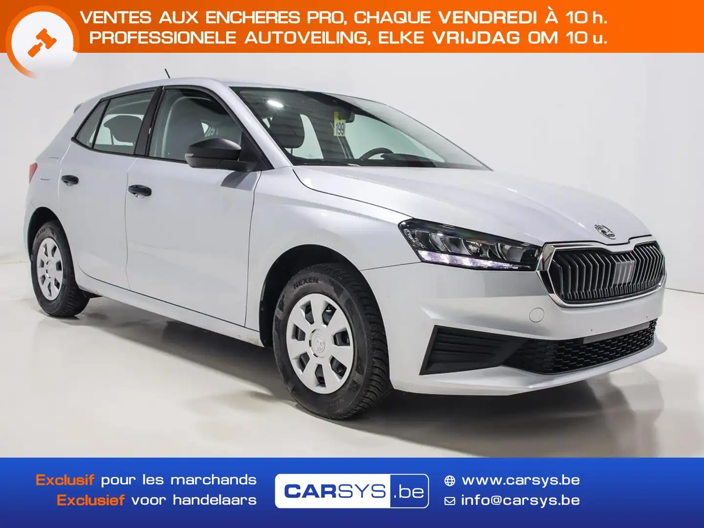 Skoda Fabia 1.0 - 80 - 5P LED - CLIM - CARPLAY - REGU Gris - 1