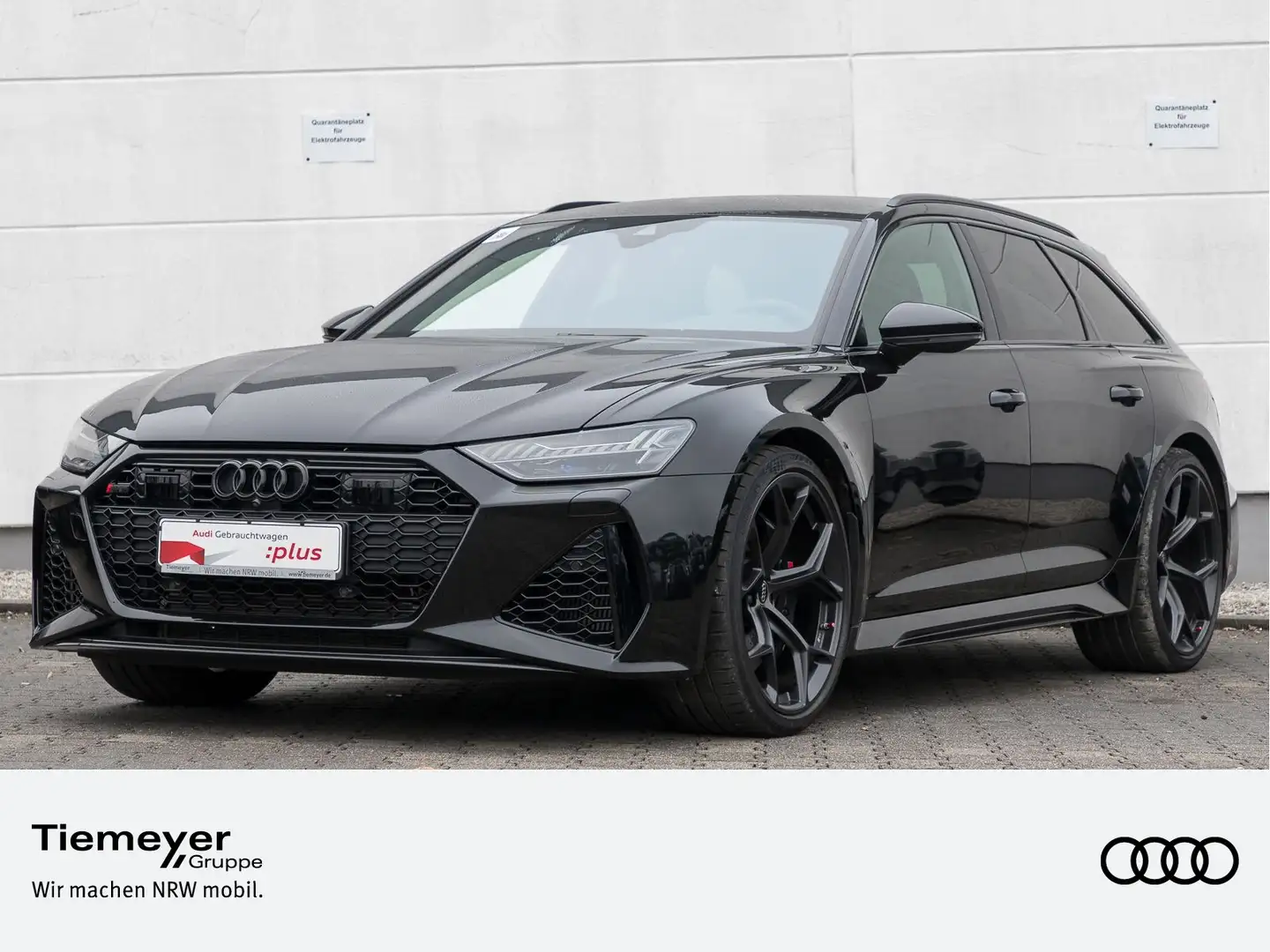 Audi RS6 RS6 Avant TFSI Q PERFORMANCE HD KAMERA BuO AHK R Negro - 1