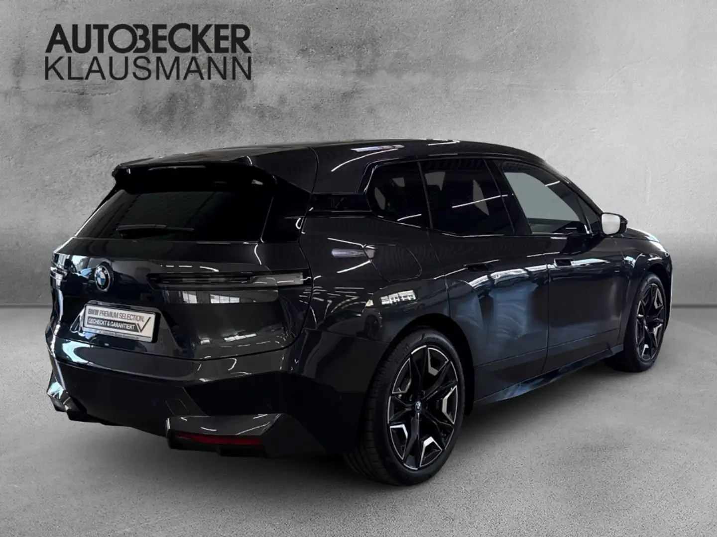 BMW iX xDRIVE 40 SPORTPAKET AHK LC PROF NAVI ACC LASER Šedá - 2