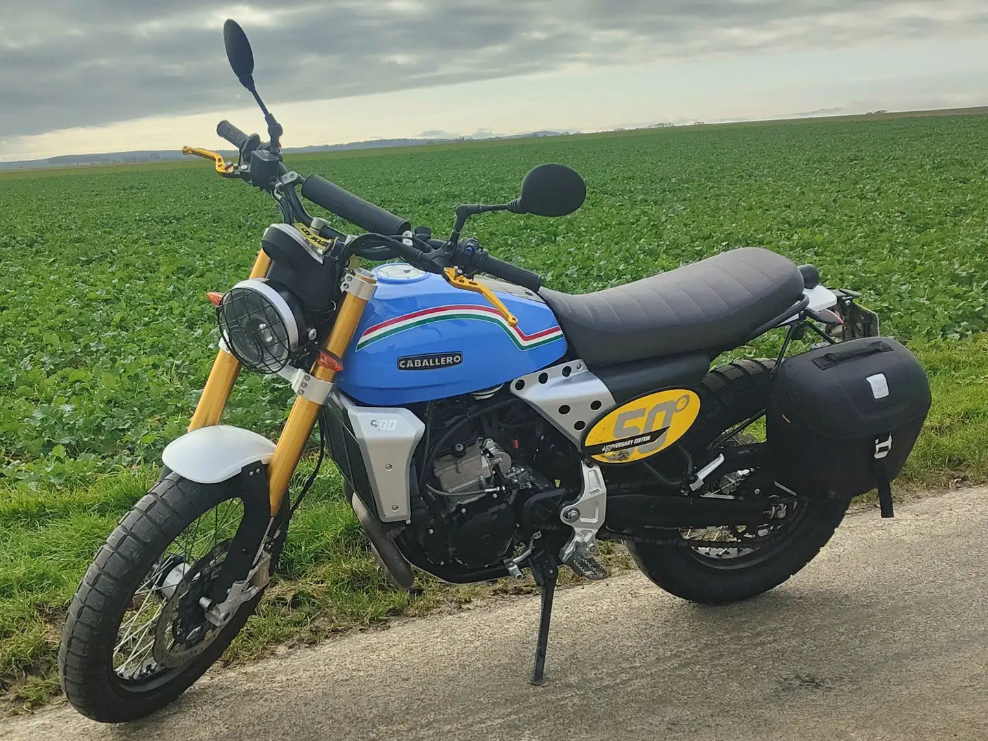 Fantic Caballero 500 ANNIVERSARY Bleu - 1