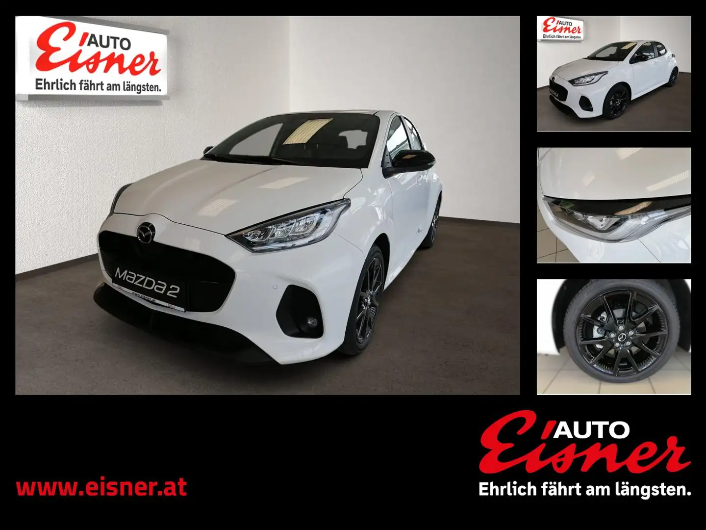 Mazda 2 Hybrid Homura BIG DEAL Weiß - 1