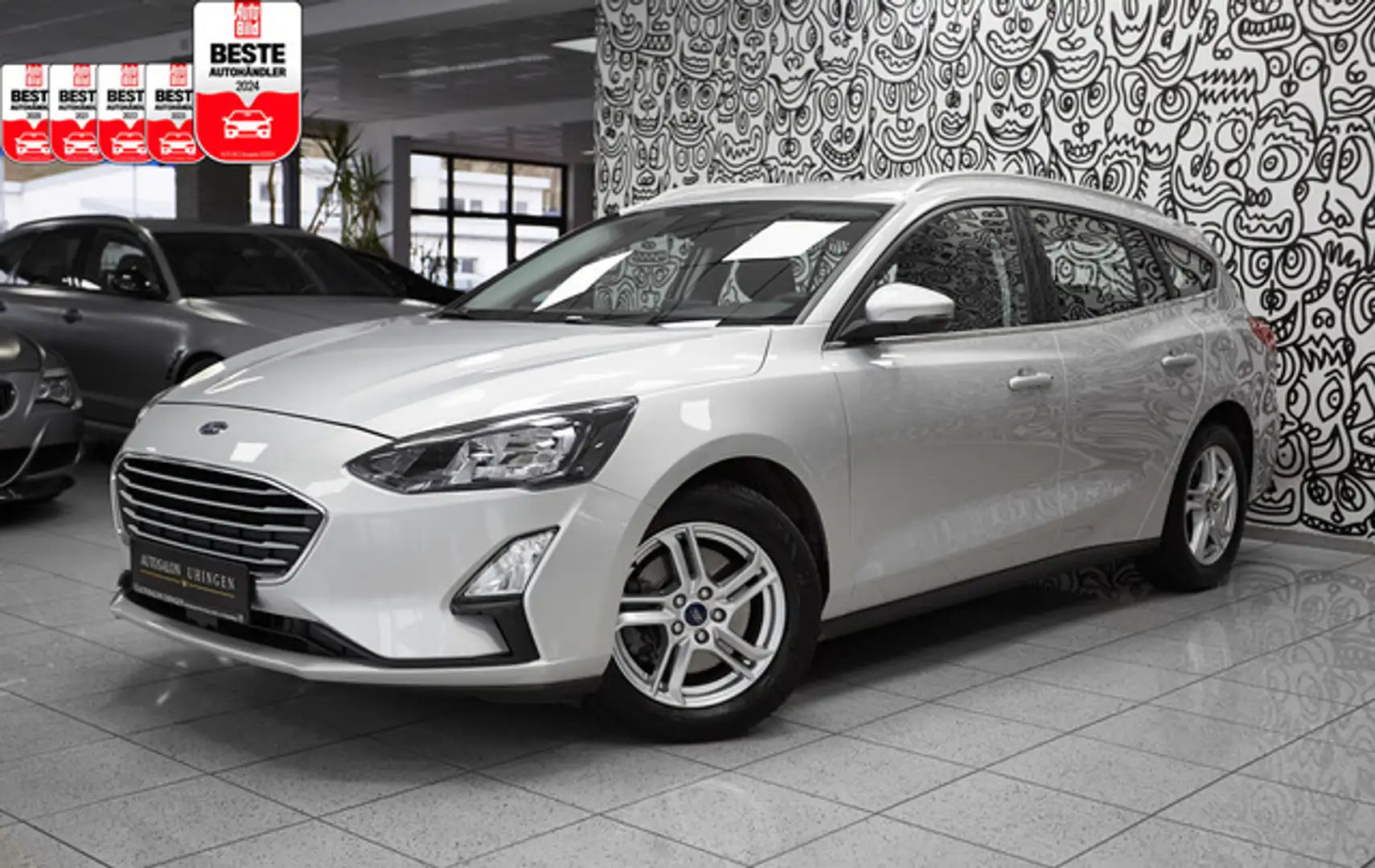 Ford Focus Turnier COOL & CONNECT*NAVI*AHK*SITZH+LENK Silber - 1