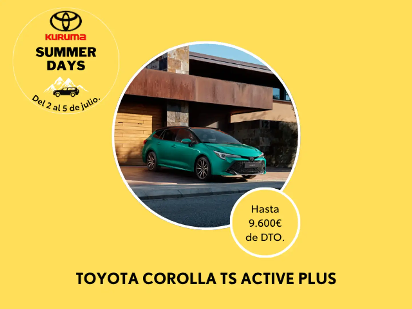 Toyota Corolla Touring Sports 140H Active Plus Marrón - 1
