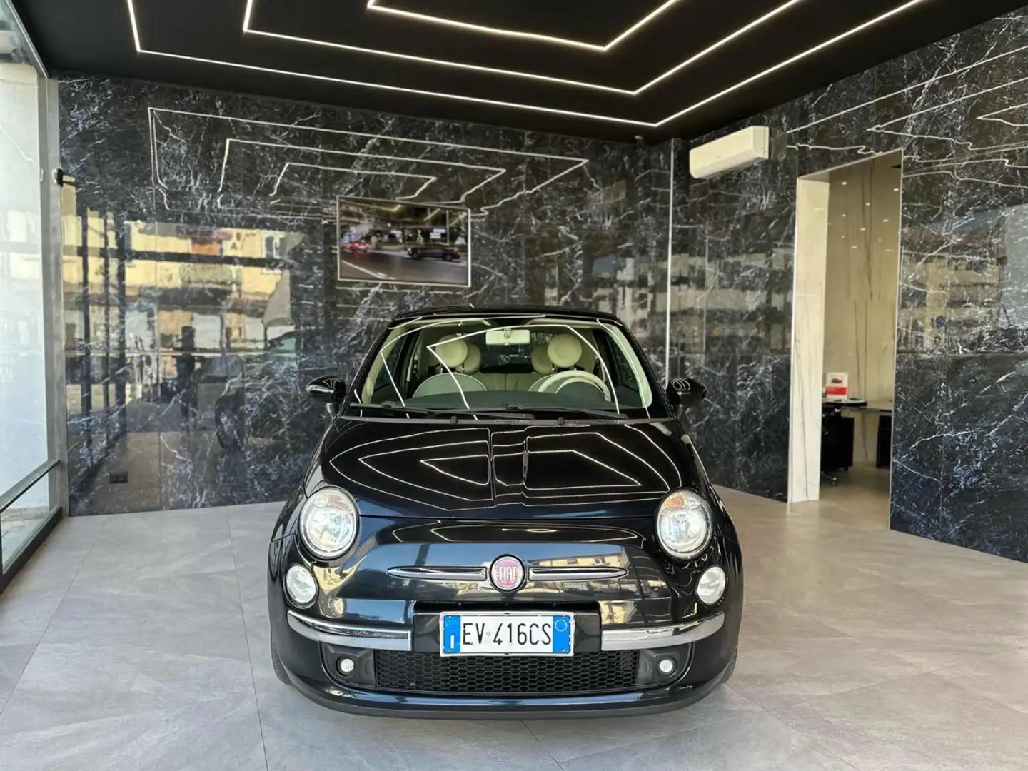Fiat 500 1.2 Lounge (Garanzia 12 Mesi) Nero - 1