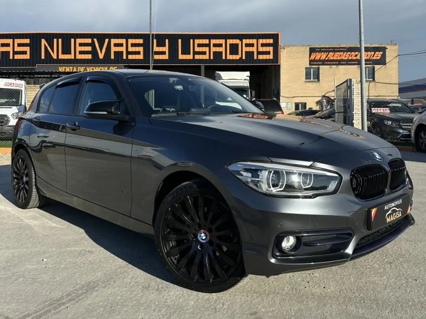 BMW 116 116i (4.75) Gris - 2
