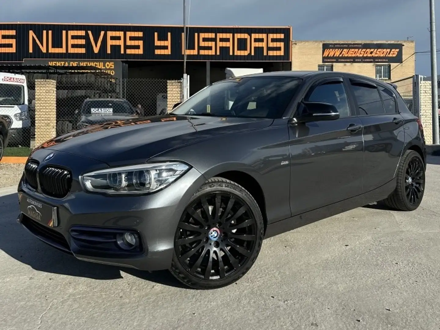 BMW 116 116i (4.75) Gris - 1