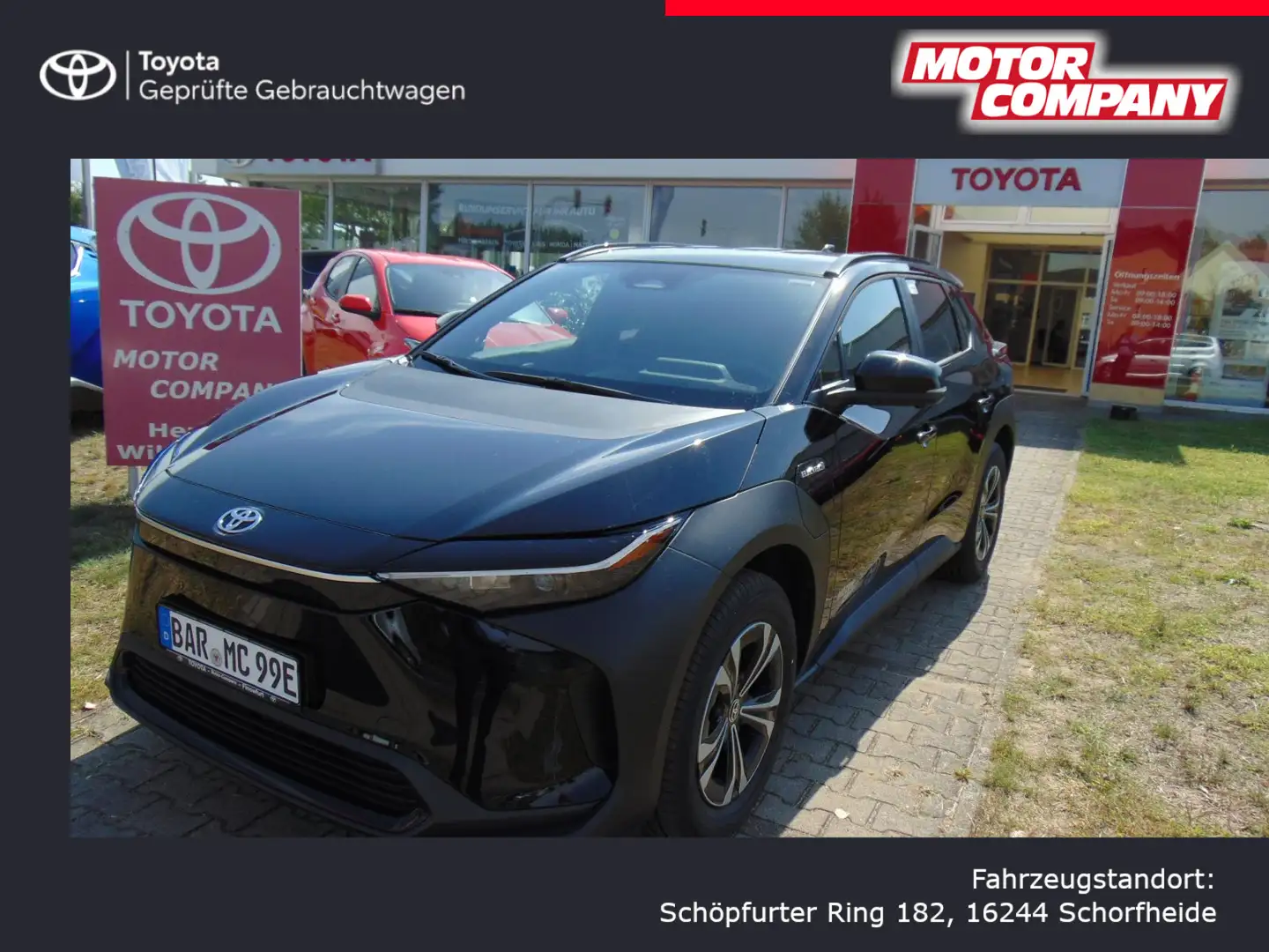 Toyota bZ4X 5 Türer Elektromotor Automatik mit Comfort Paket Schwarz - 1