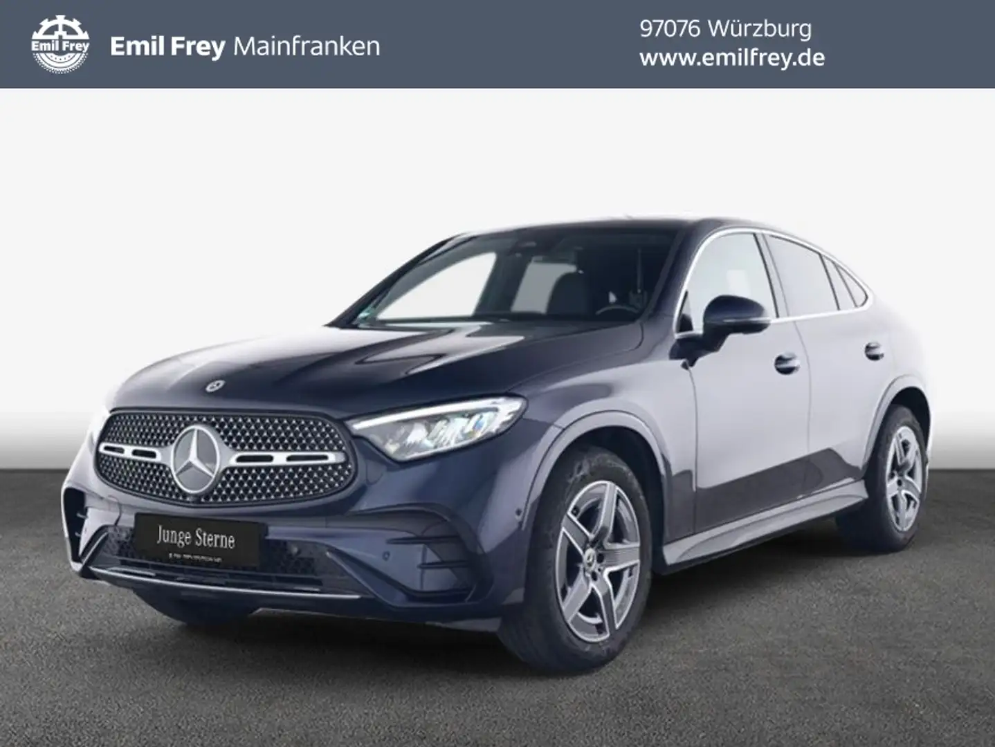 Mercedes-Benz GLC 450 GLC-Coupe Bleu - 1