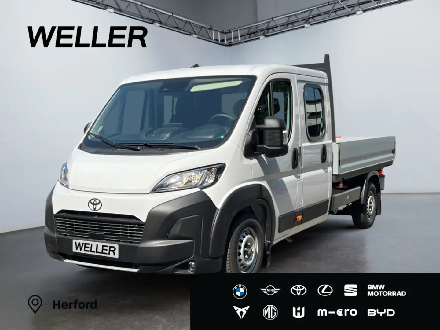 Toyota Proace 2.2-l-D 35 DoKa Pritsche L3 Navi Autom bijela - 1