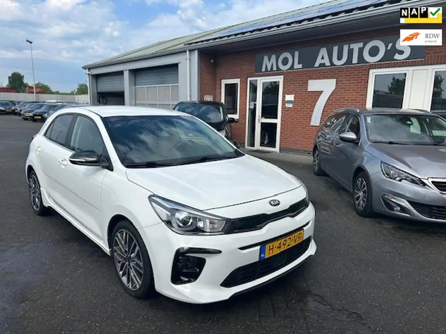 Kia Rio 1.0 TGDI GT-Line , Apk 03-27 , Veel opties Beyaz - 1