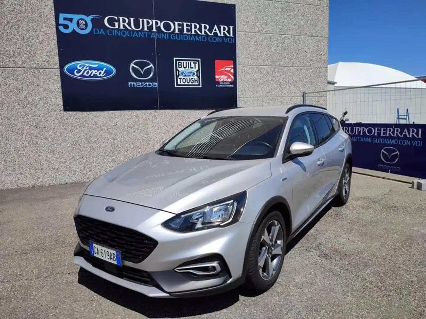 Ford Focus 4 serie 1.5 EcoBlue 120 CV SW Active Grigio - 1