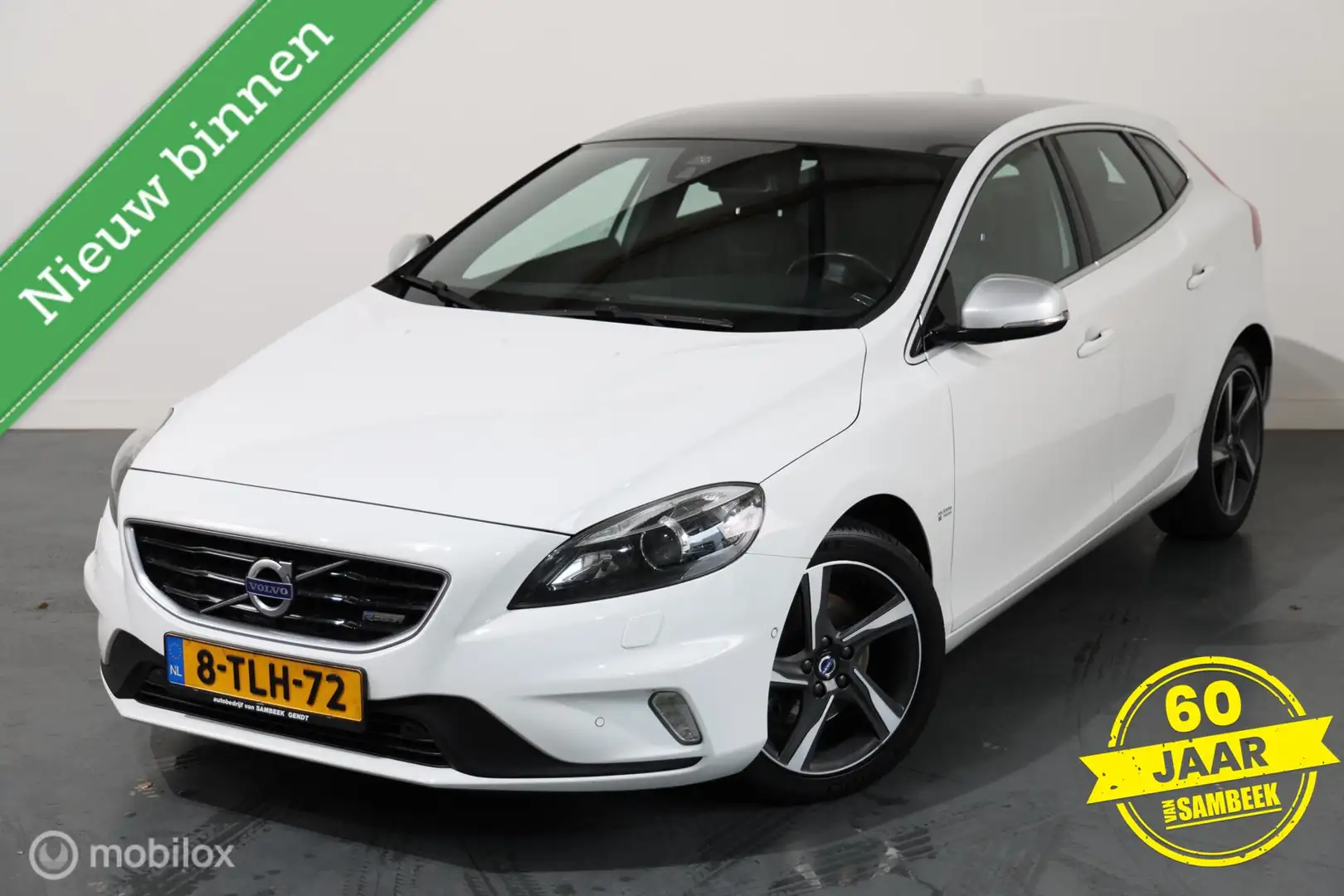 Volvo V40 1.6 T2 R-Design- DEALER ONDERHOUDEN - TOPCONDITIE Wit - 2
