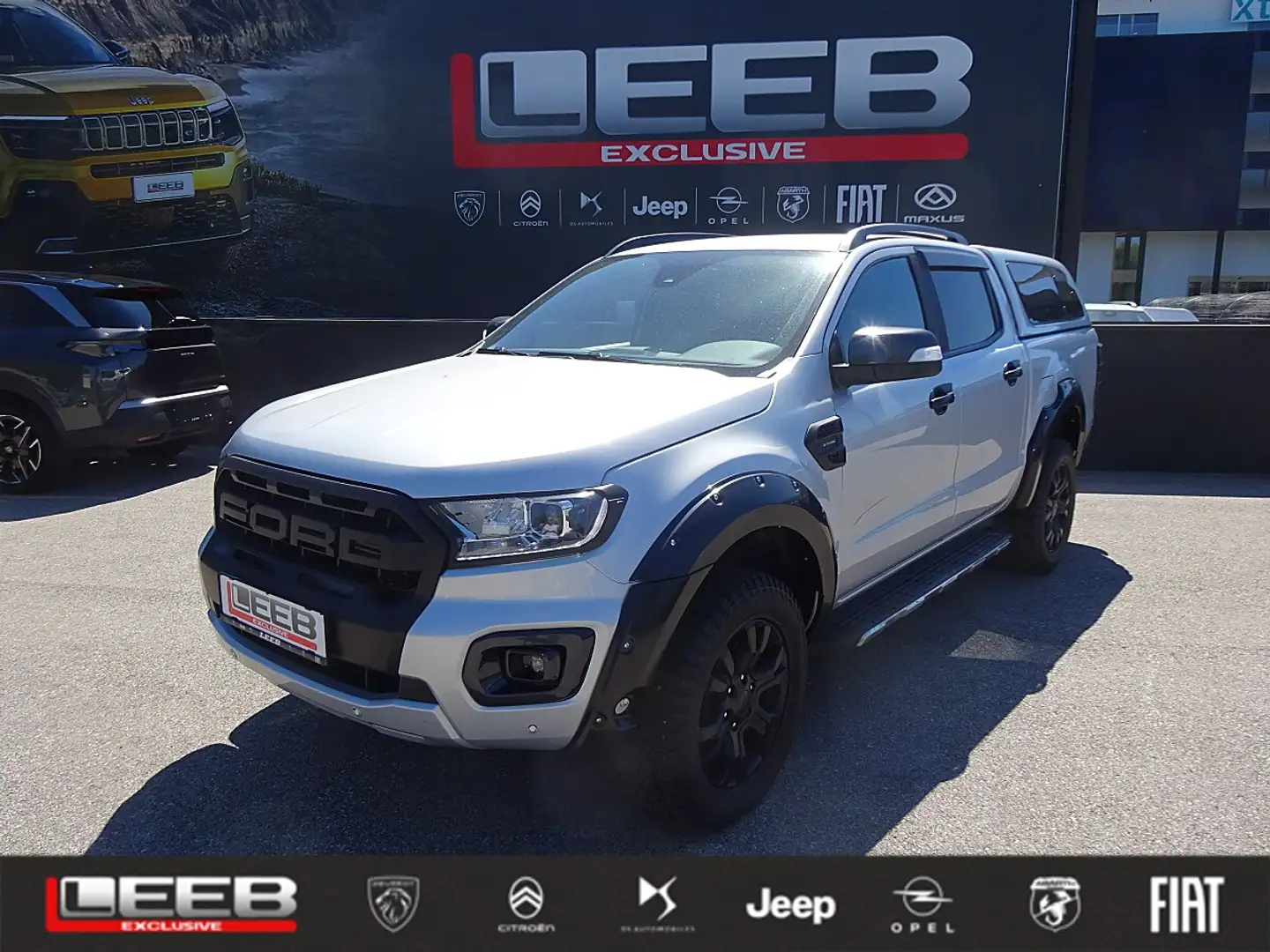 Ford Ranger Ranger Doppelkabine Wildtrak 4x4 2,0 EcoBlue Aut. Silber - 1