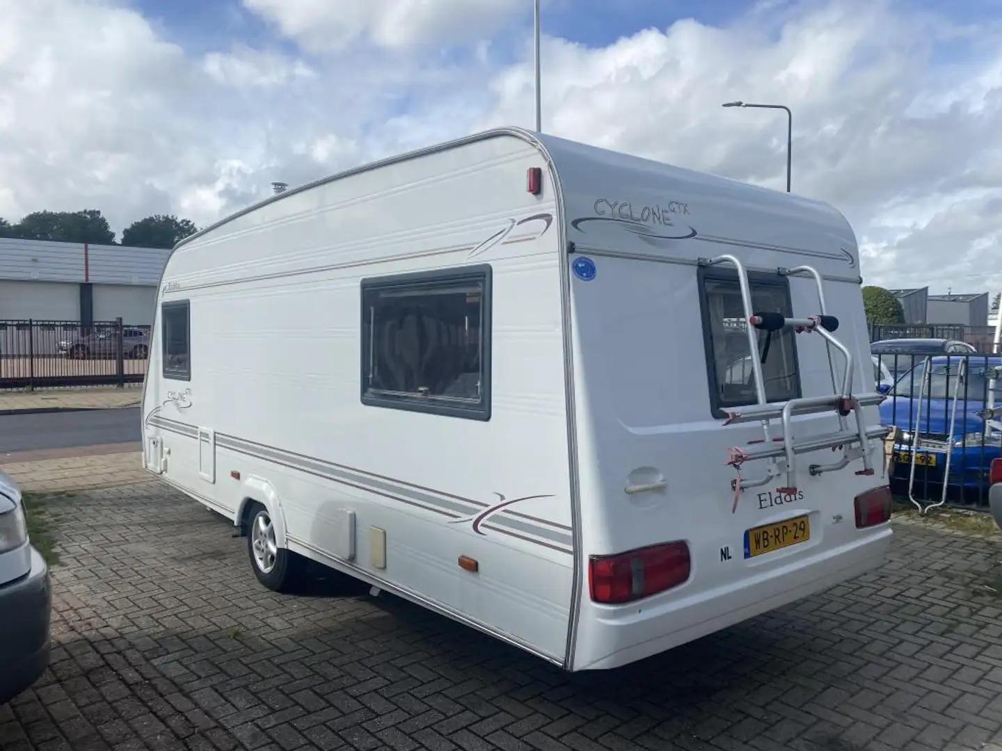 Sonstige Marken Elddis Cyclone GTX 4 pers enkelebedden mover - 2