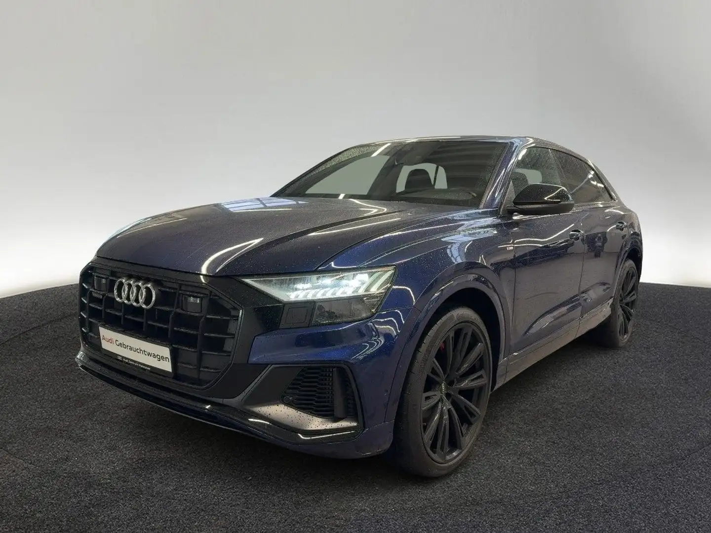 Audi Q8 55 TFSI quattro HD Matrix AHK B&O Luft Kamera Blau - 2