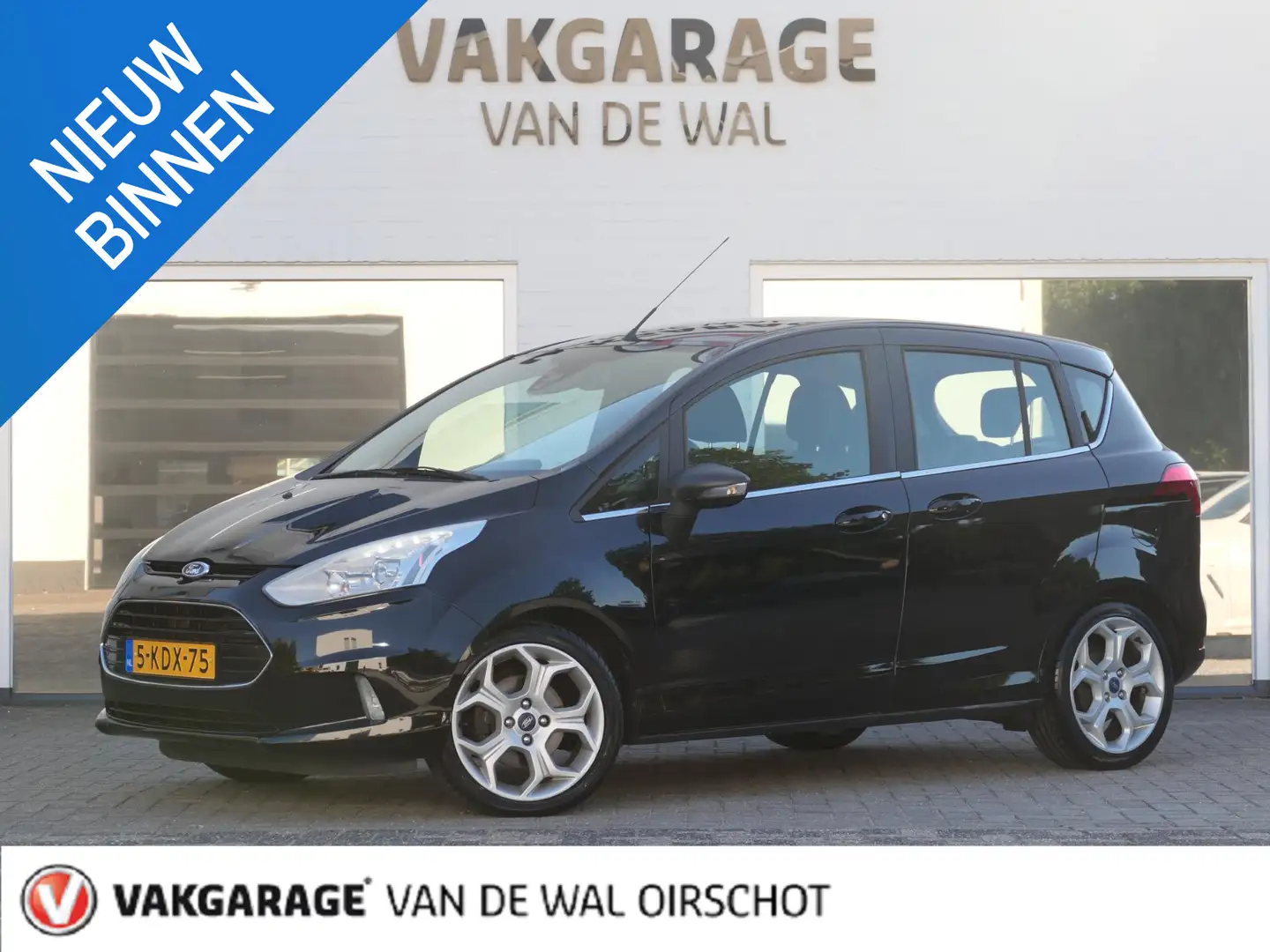 Ford B-Max 1.0 EcoBoost Titanium | Trekhaak | Half leder | St Nero - 1