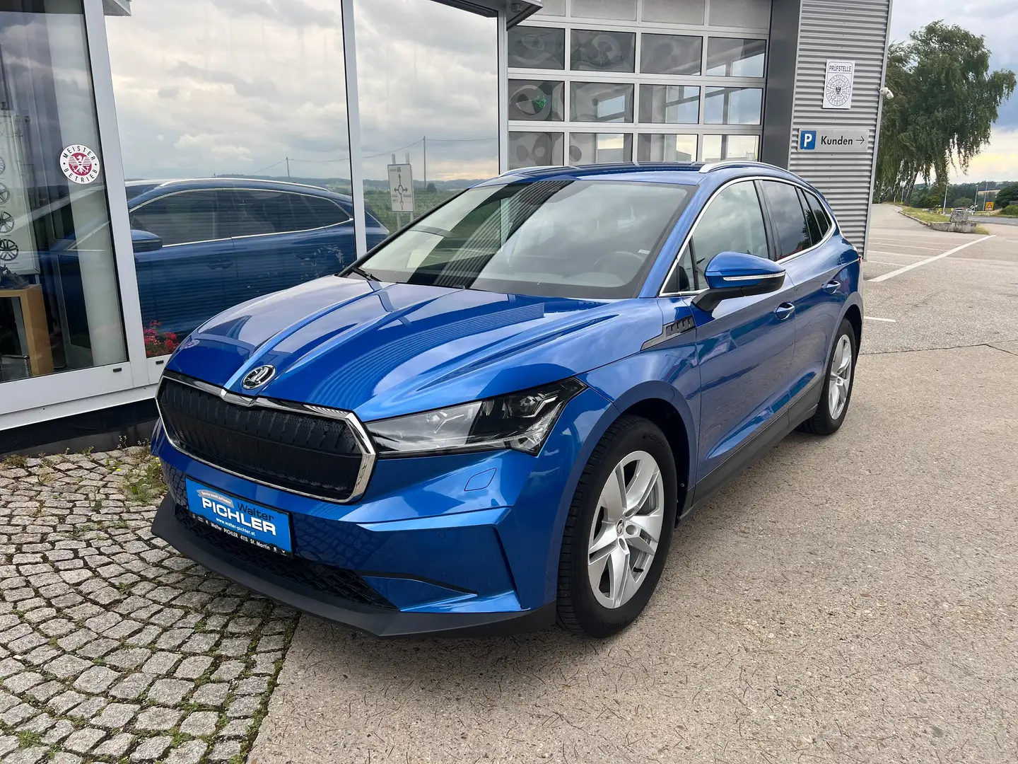 Skoda Enyaq 80 Azul - 1