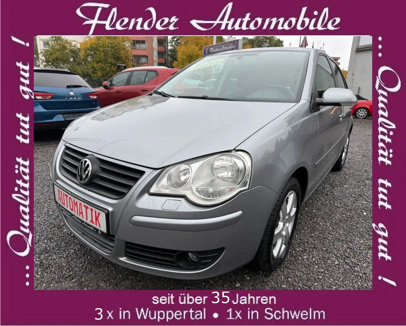 Volkswagen Polo IV United Autom. inkl. 3 Jahre Hausgarantie Grau - 1