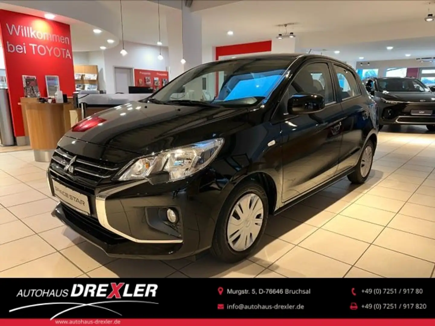 Mitsubishi Space Star Select (DAB+, BT, Klimaanlage) Noir - 1