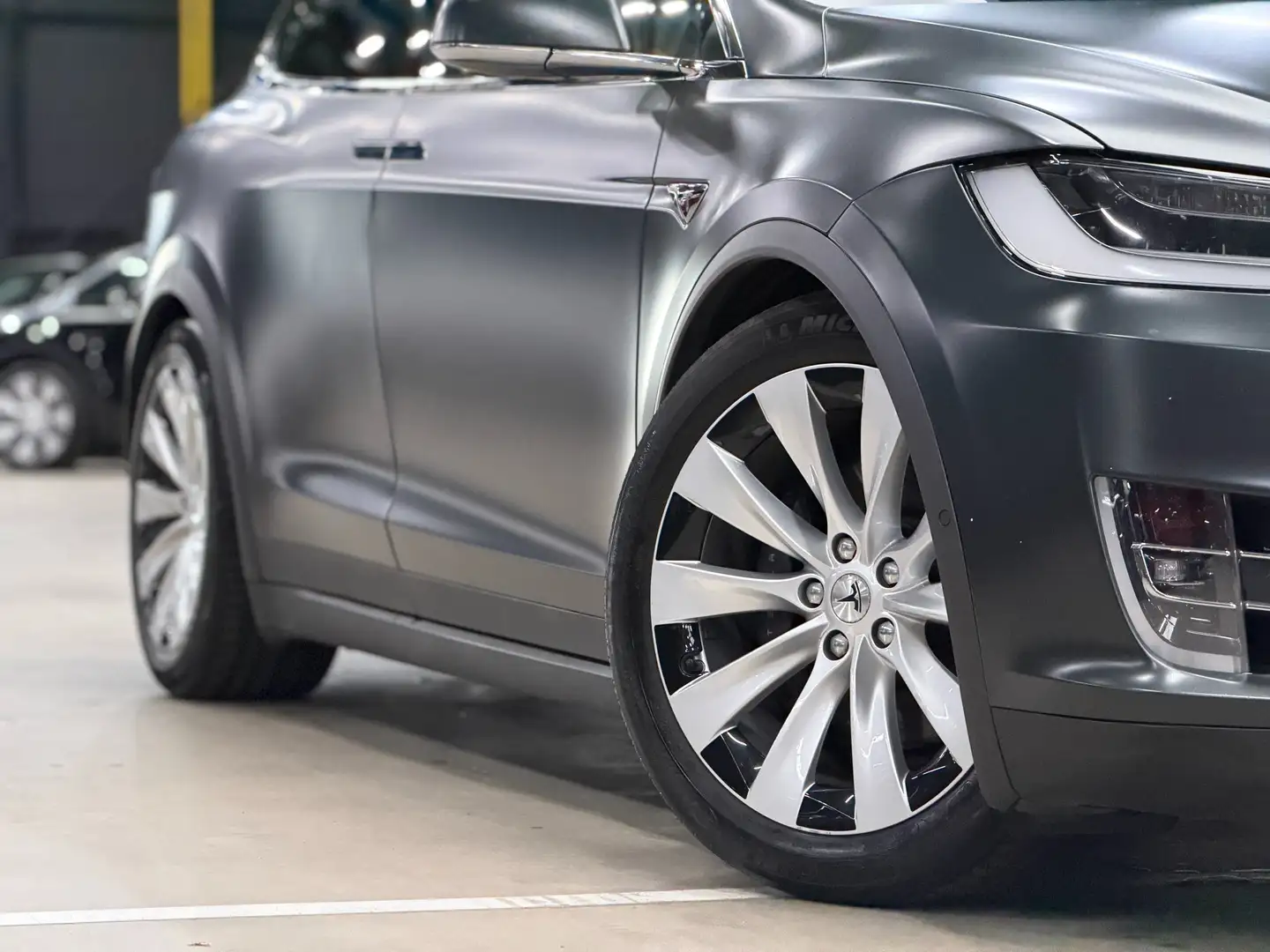 Tesla Model X X Long Range - FULL SELF DRIVE - RAVEN - FULL WRAP Gris - 2