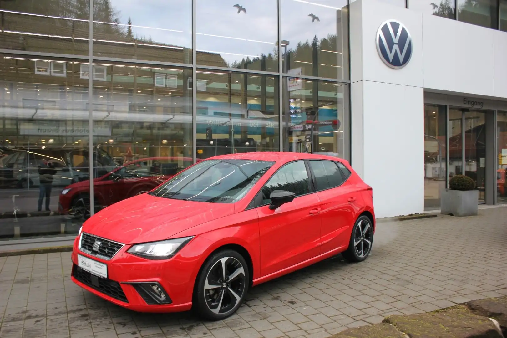 SEAT Ibiza FR 1.0 TSI DSG ACC,PDC,Kamera,NSW,SHZ Rot - 1