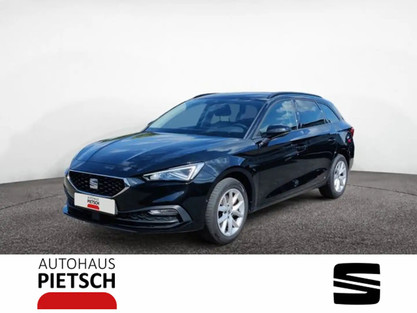 SEAT Leon Sportstourer 2.0 TDI Style LED AHK NAVI VC Schwarz - 1