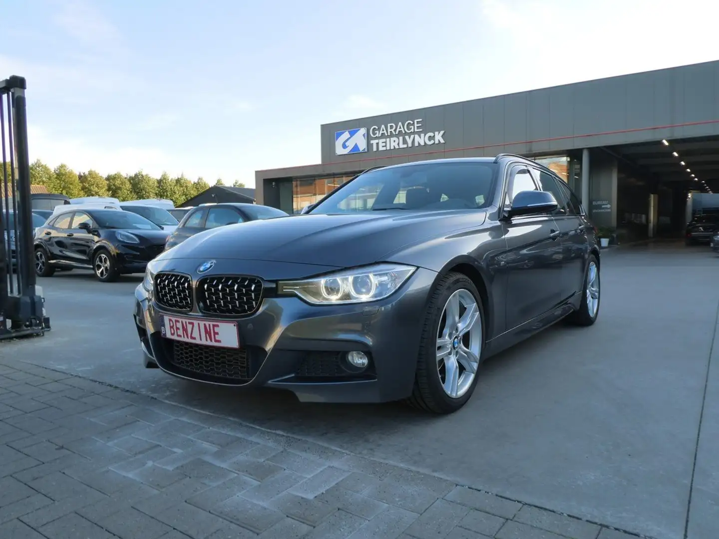 BMW 316 Touring 136pk M Pack Alcantara '14 149000km (39339 Gris - 1