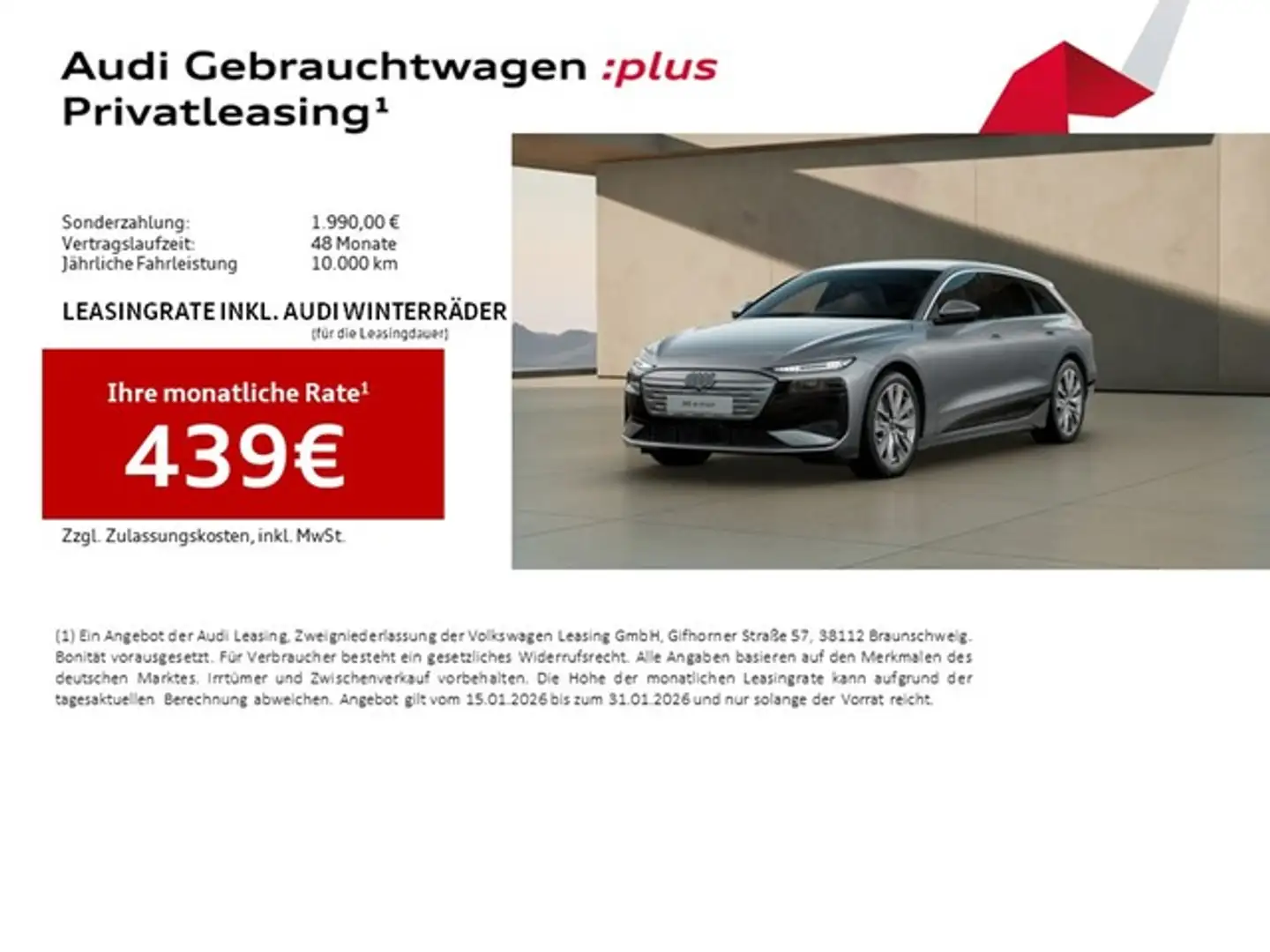 Audi A6 e-tron Avant LED+ LM20 ACC AHK Kameras Parkass.+ Grau - 2