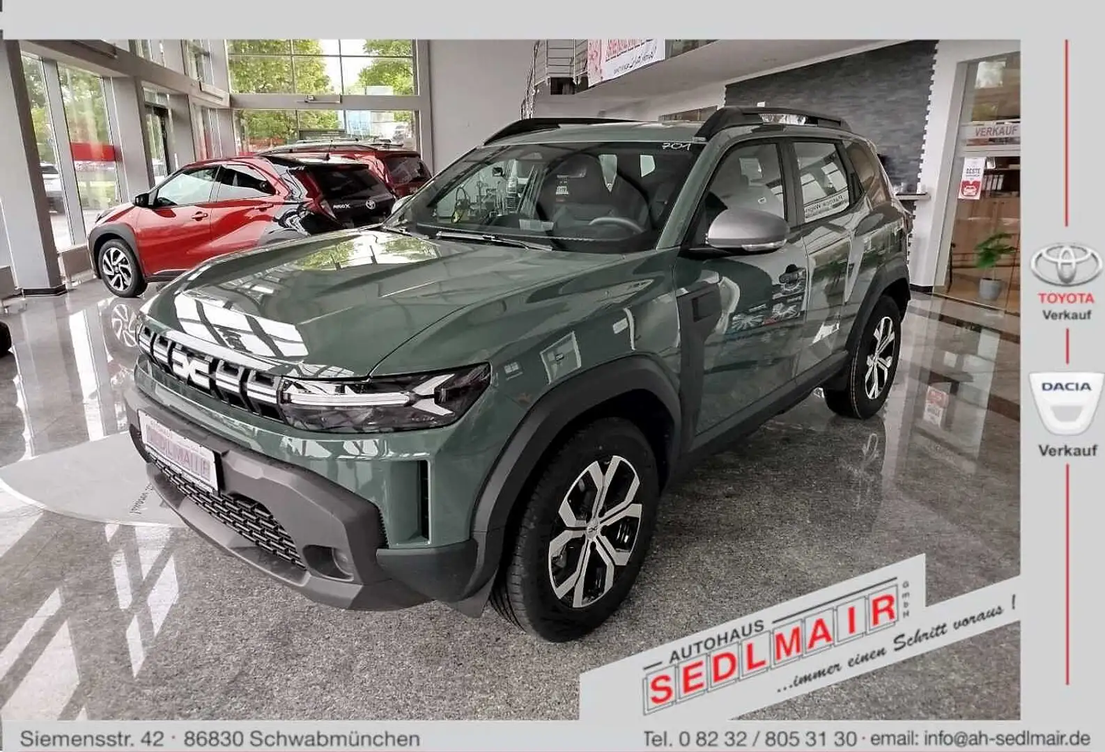 Dacia Duster Expression Hybrid 140 *SHZ/NAVI* Verde - 1