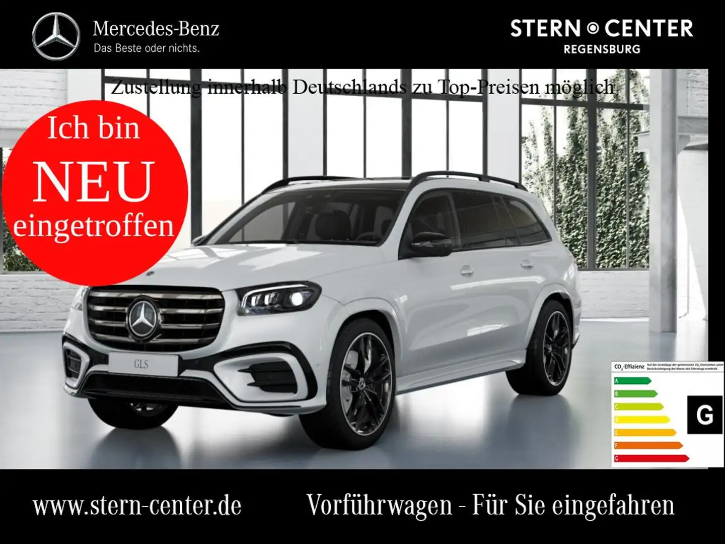 Mercedes-Benz GLS 450 d 4MATIC Sitzklima AMG SHD MBUX Wide Bílá - 1