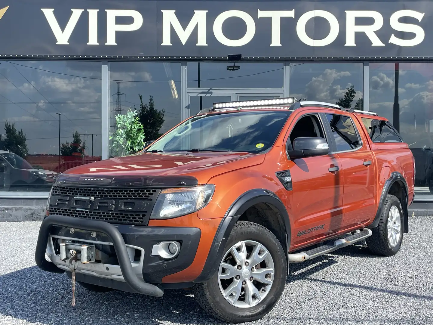 Ford Ranger 3.2 MOTEUR // WILDTRAK // TREUIL // PARE-BUFFLE Orange - 1