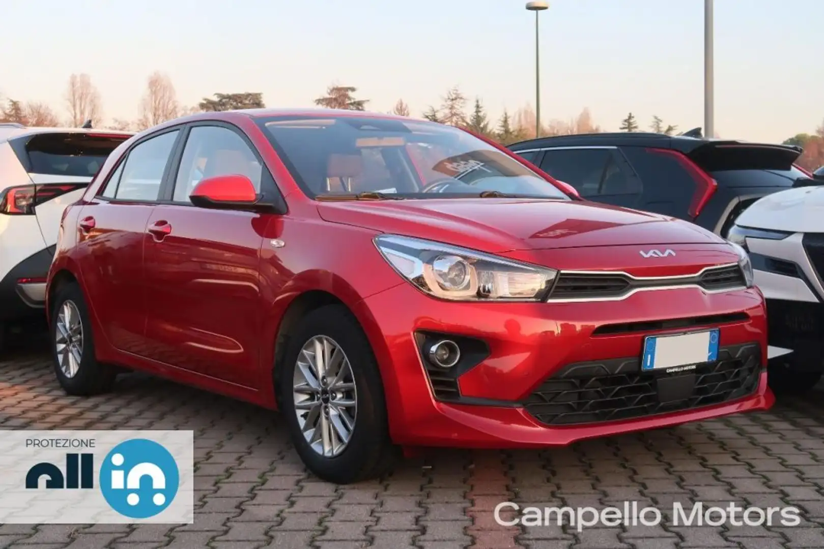 Kia Rio Rio 1.2 DPi 82cv EcoGPL Style Rosso - 1