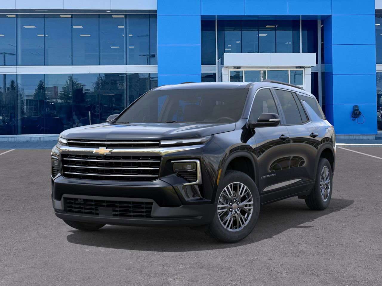 Black 2026 Chevrolet Traverse SUV / Crossover Four-Wheel Drive 8-Speed Automatic