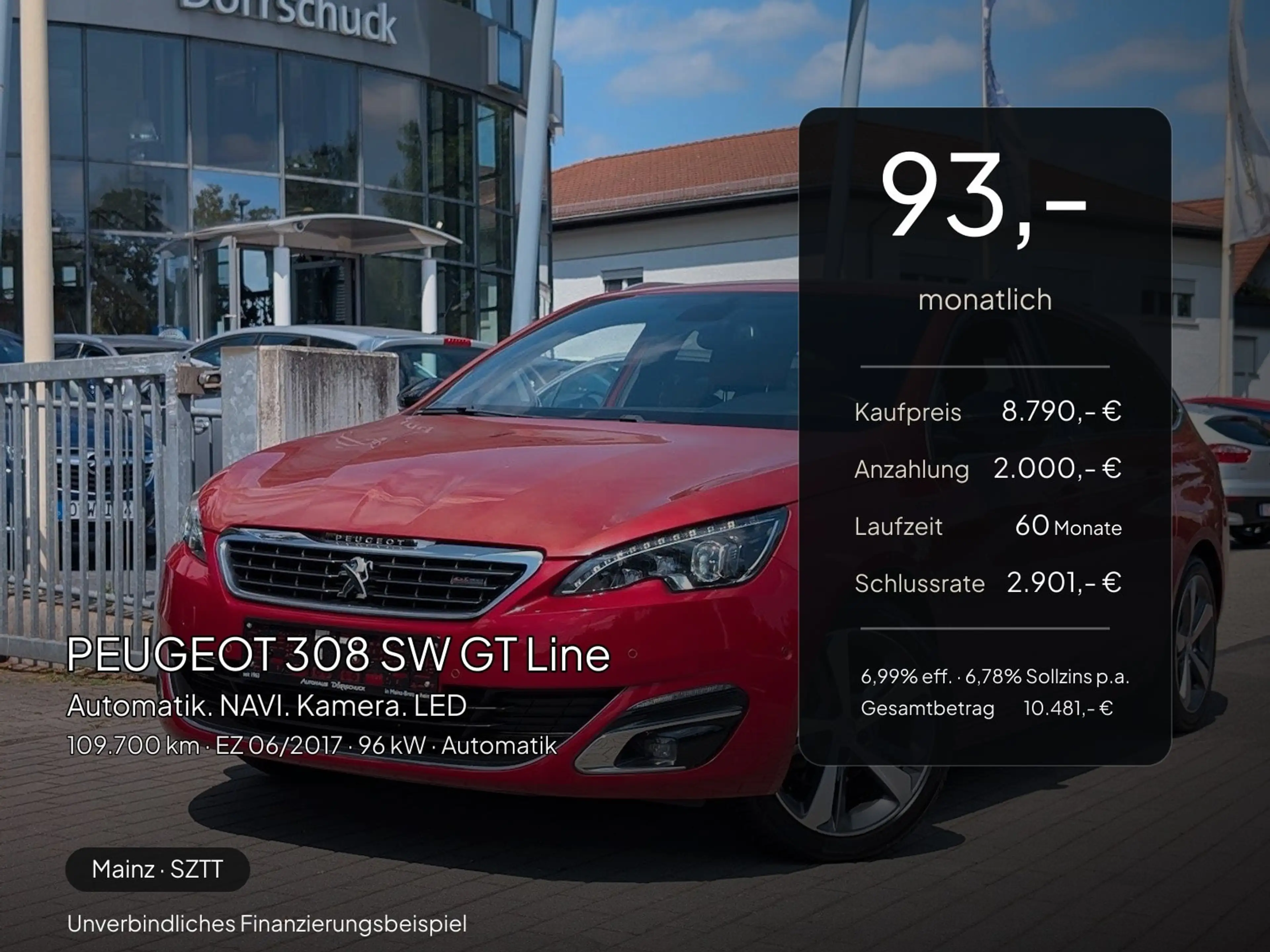 Peugeot 308 308 SW GT Line Automatik. NAVI. Kamera. LED — photo 2