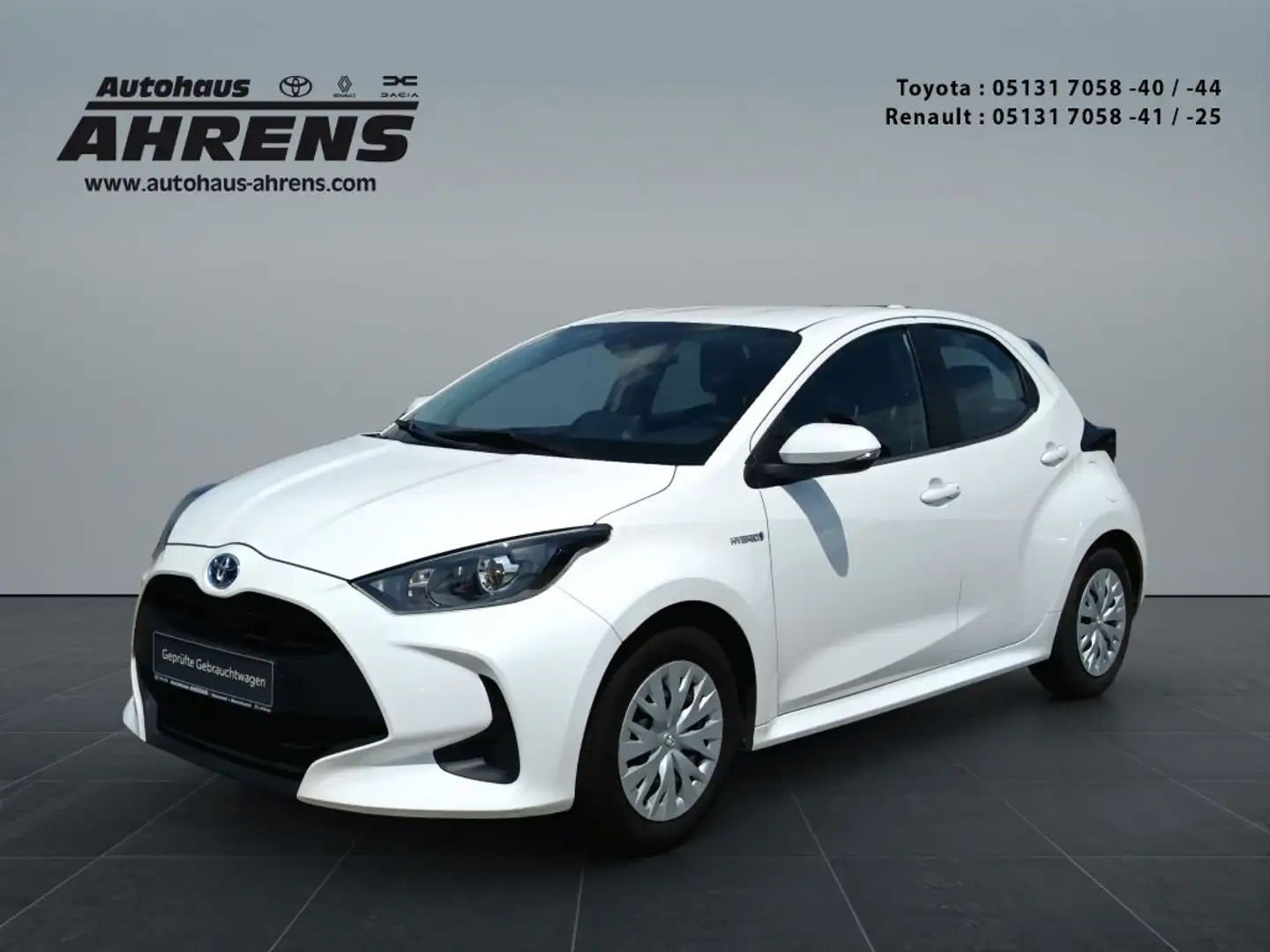 Toyota Yaris Yaris Hybrid 1.5 VVT-i Business Edition Blanc - 1