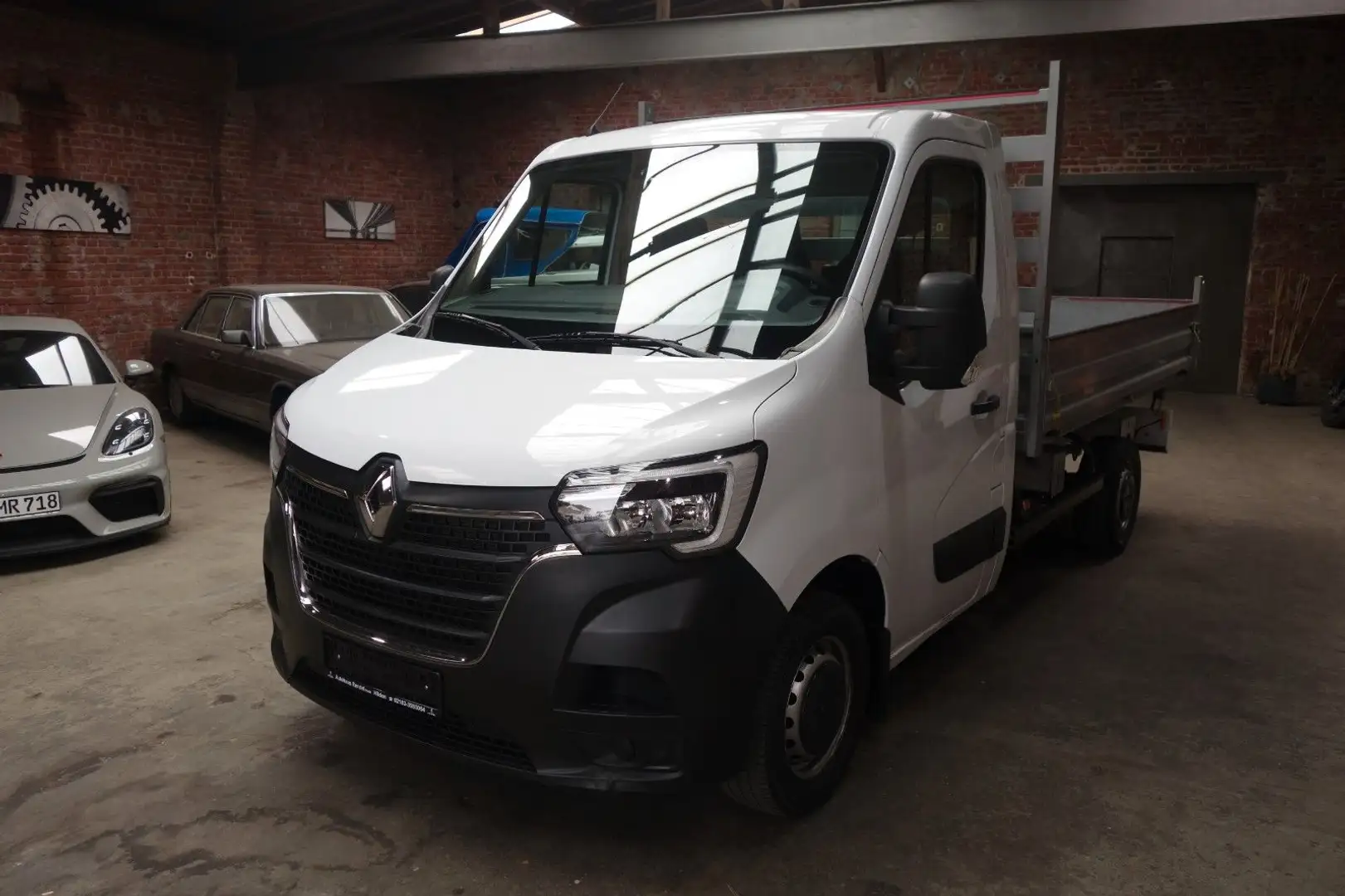 Nissan NV400 NV 400 Kipper L2 H1 3,5t Tüv Klima Euro6 AHK Blanc - 1