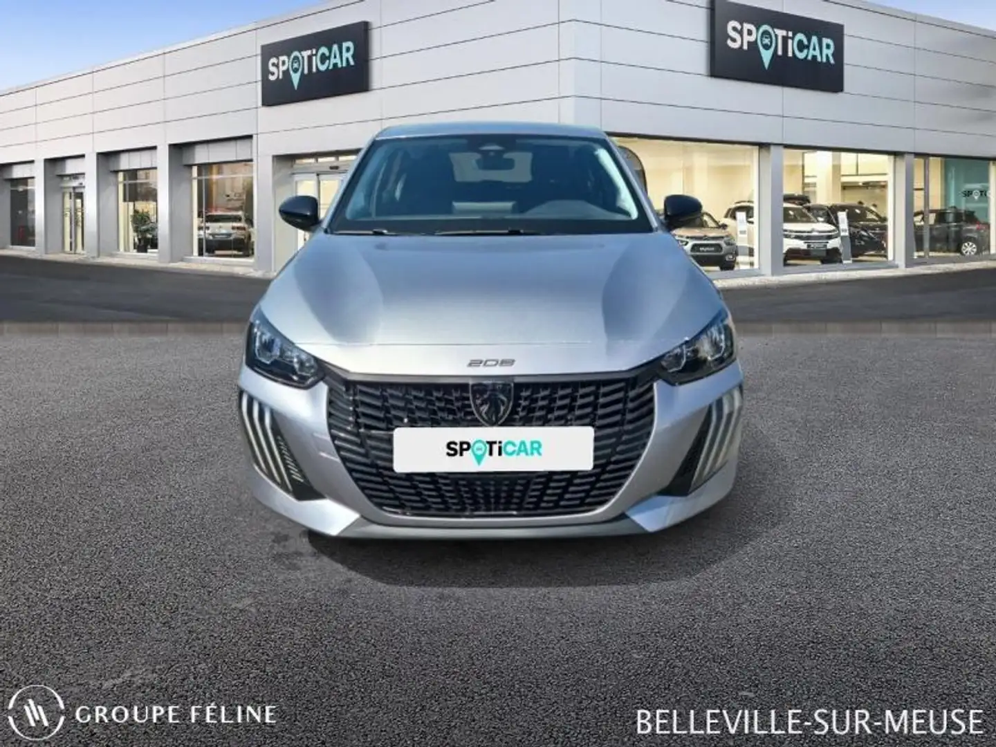 Peugeot 208 1.2 Hybrid 110ch Style e-DCS6 Grijs - 2