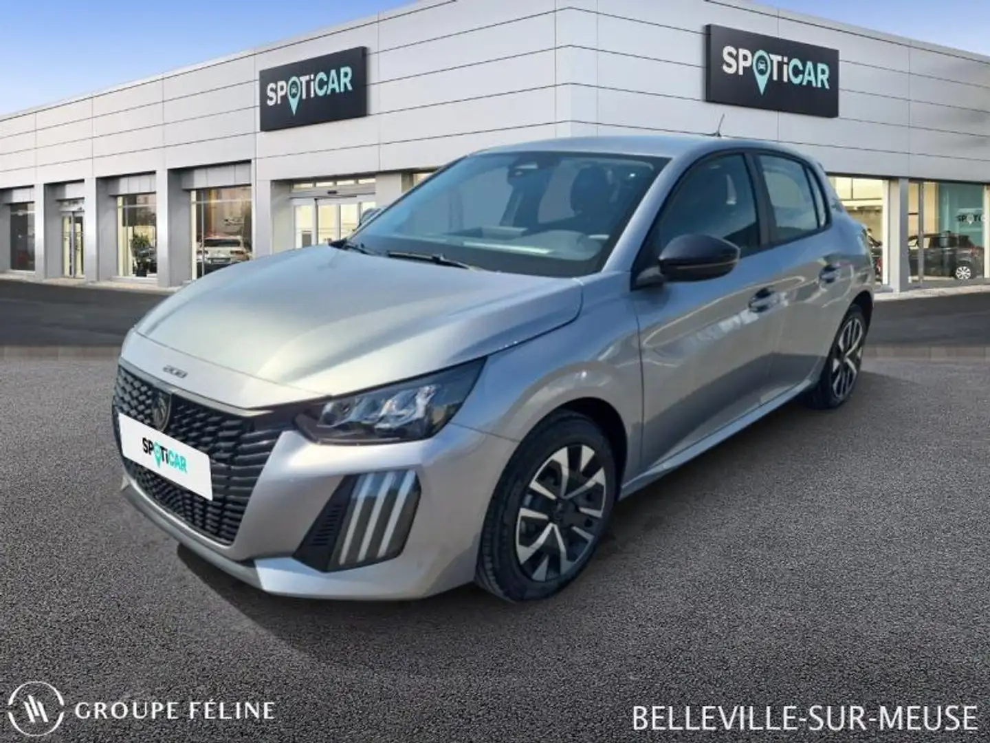 Peugeot 208 1.2 Hybrid 110ch Style e-DCS6 Grijs - 1