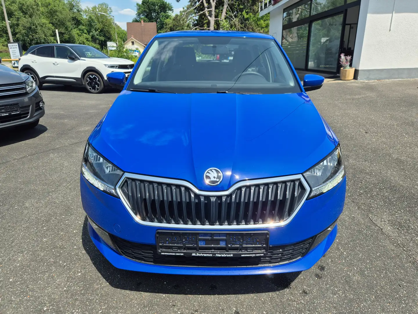 Skoda Fabia 1.0 MPI Active *8fach brft/Klima/Radio/TÜV neu* Blau - 2